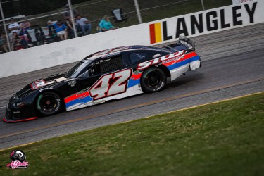 The #42 car at Langley Speedway